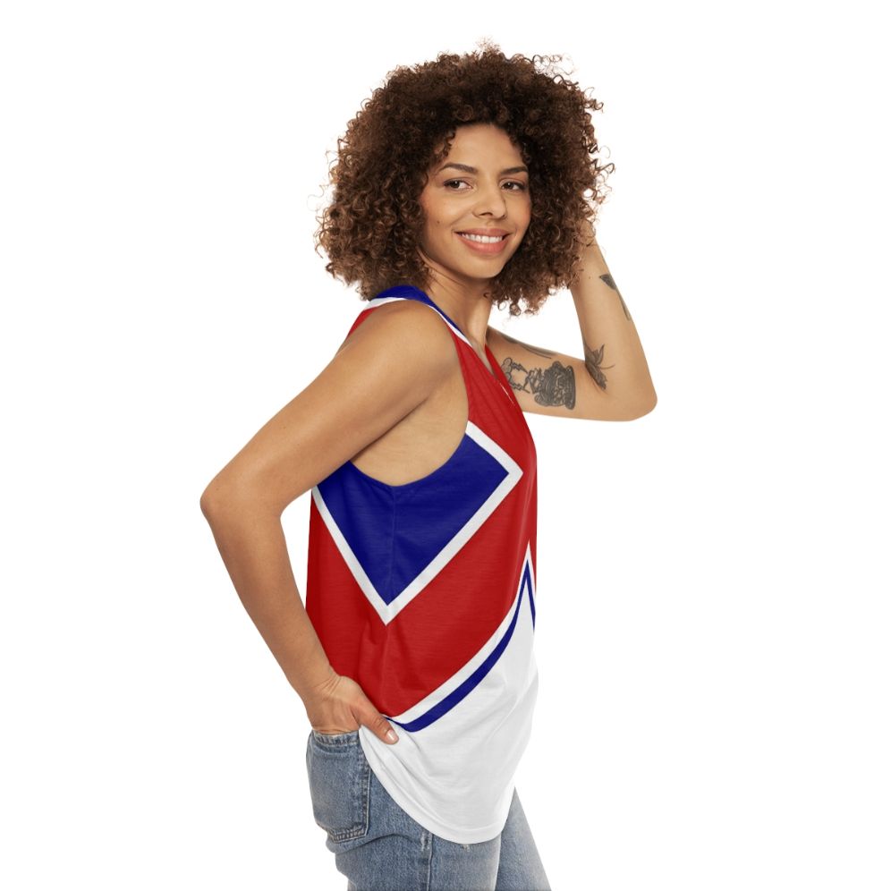 Union Cross Unisex Marvel Comics Tank Top - women side