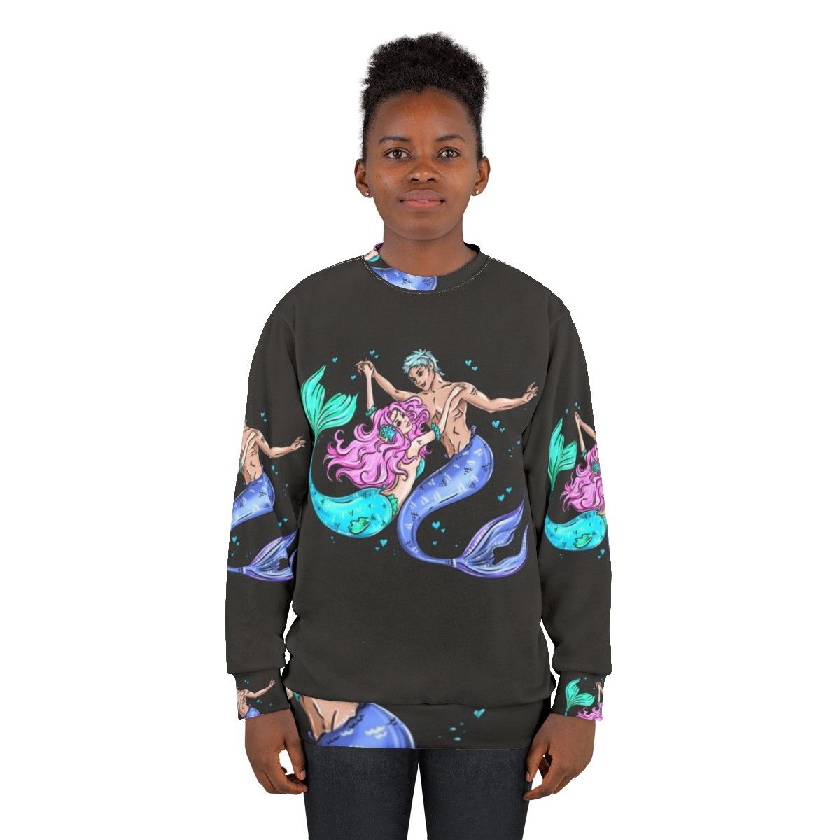 Mermaids in Love Hobbies Sweatshirt - women