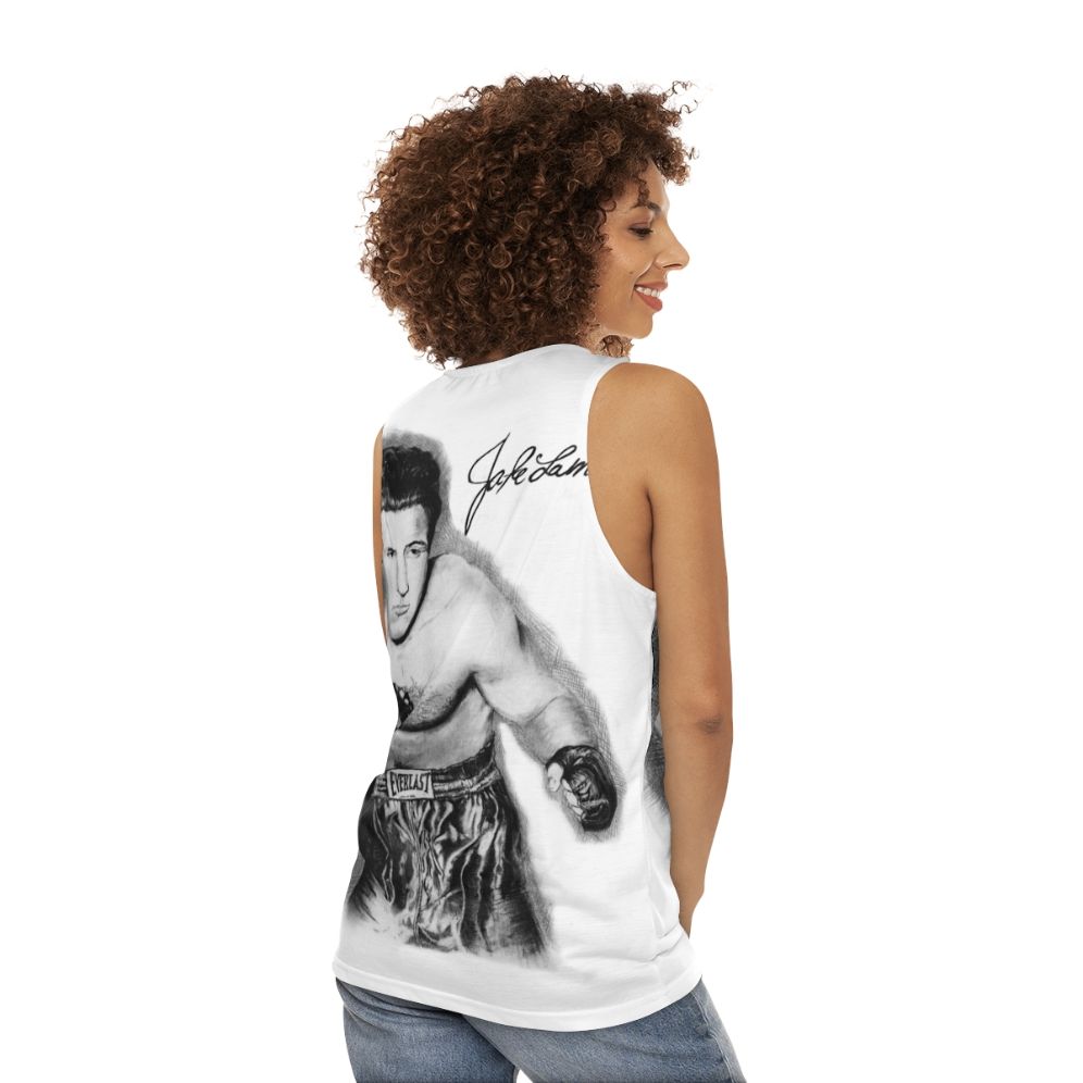 Raging Bull Unisex Boxing Tank Top - women back