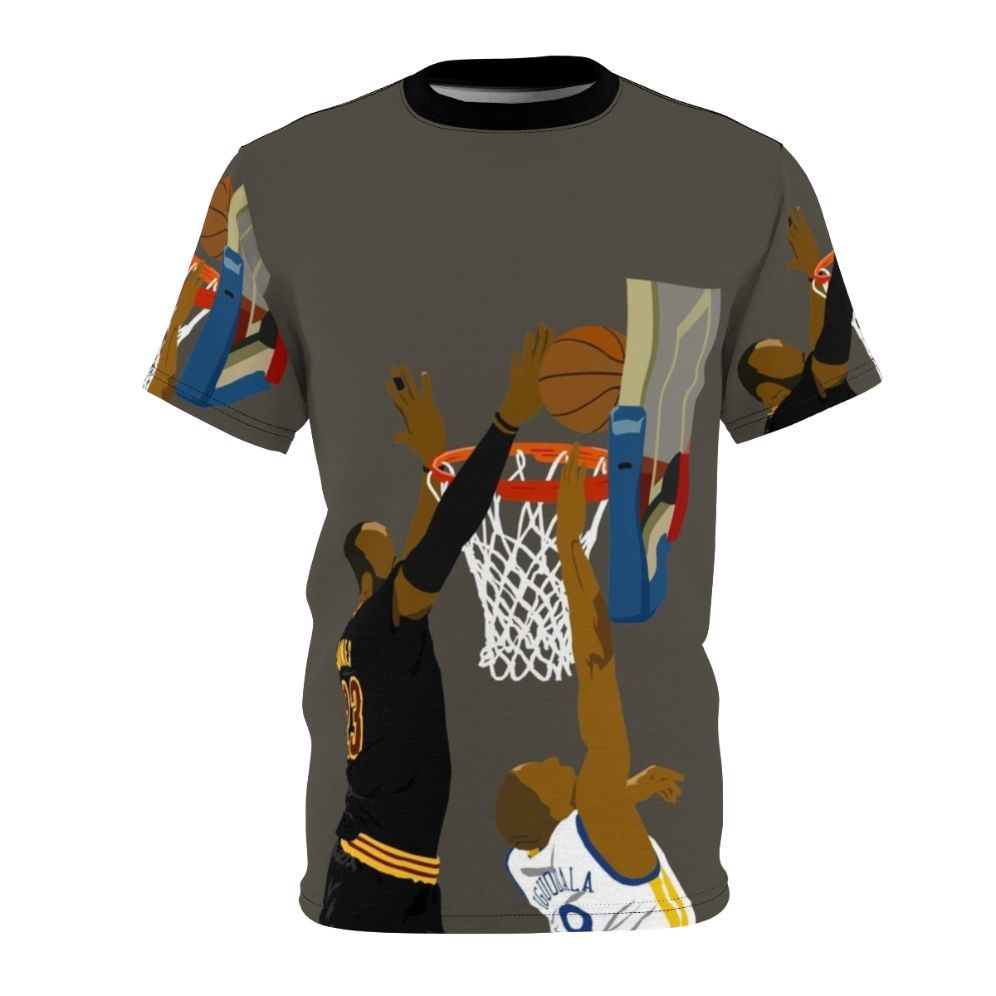 Blocked by LeBron James Tribute Basketball Fan T-Shirt