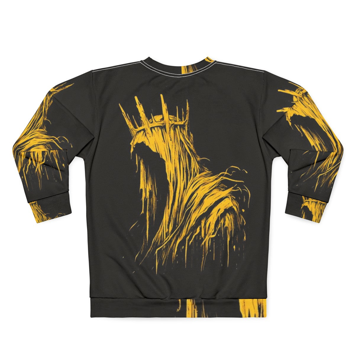 Hastur the King in Yellow Horror Sweatshirt - Back