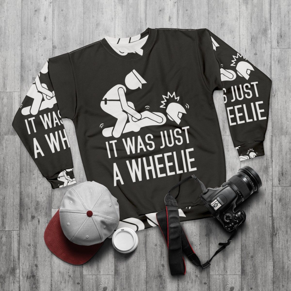 Legalize Wheelies Sweatshirt - flat lay