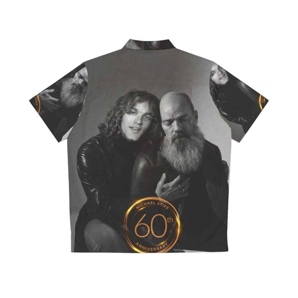 Michael Stipe R.E.M. 60th Anniversary Tribute Hawaiian Shirt - Back