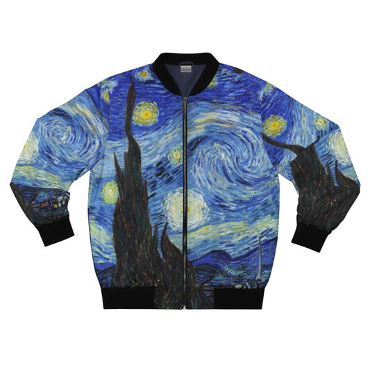 Vincent van Gogh's Starry Night Inspired Bomber Jacket