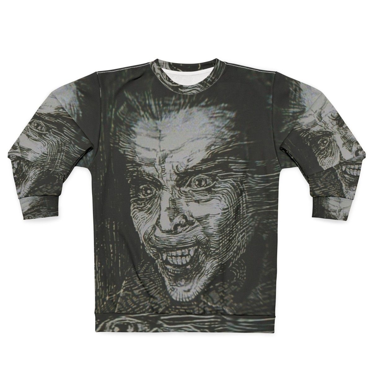 Vintage Dracula Artwork Sweatshirt