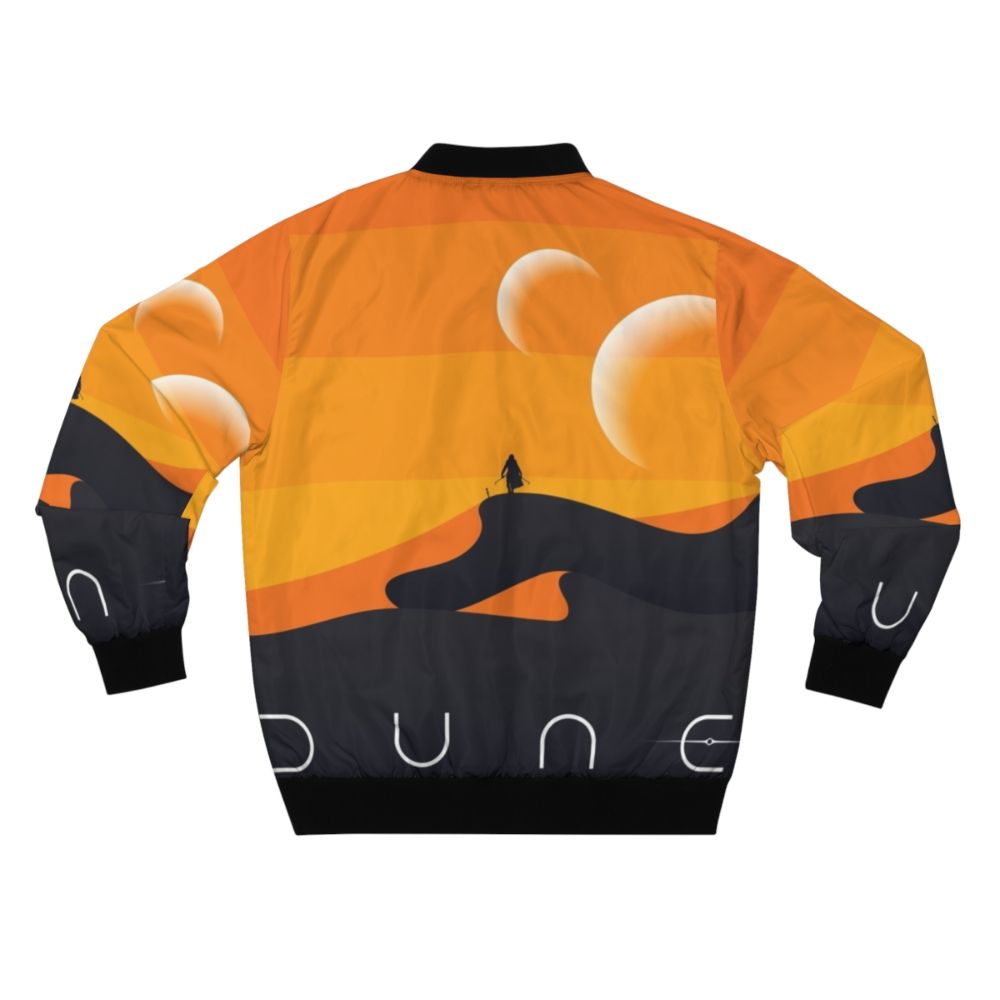 Dune 2021 Arrakis Poster Bomber Jacket - Back