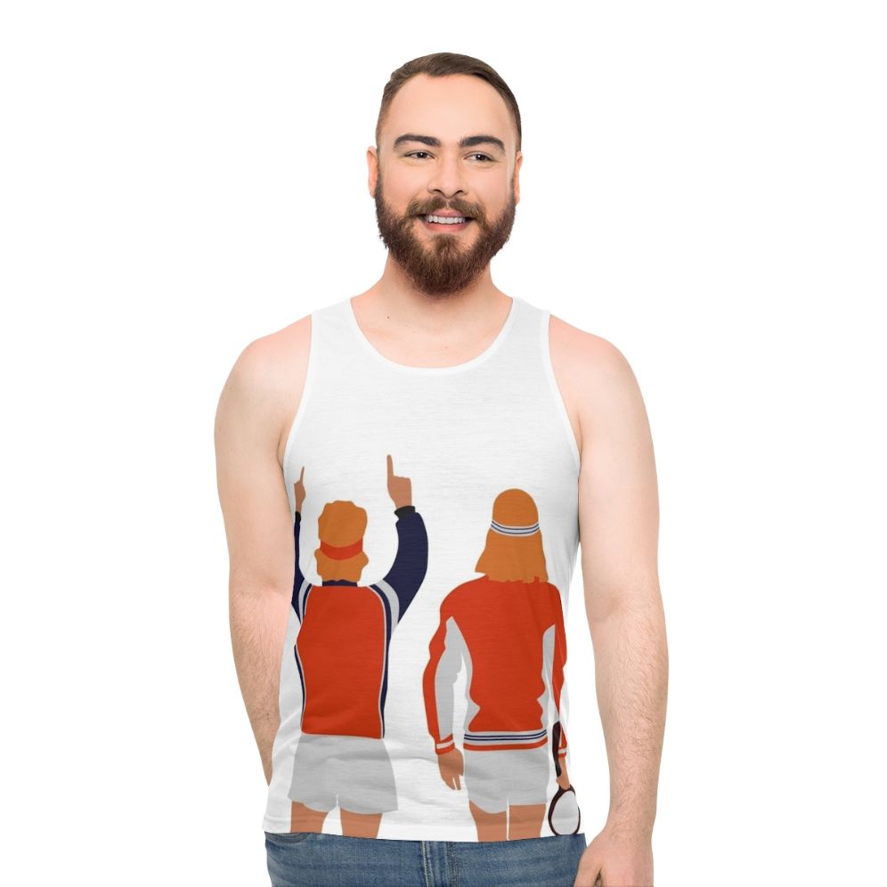 Borg McEnroe Unisex Tennis Tank Top - men