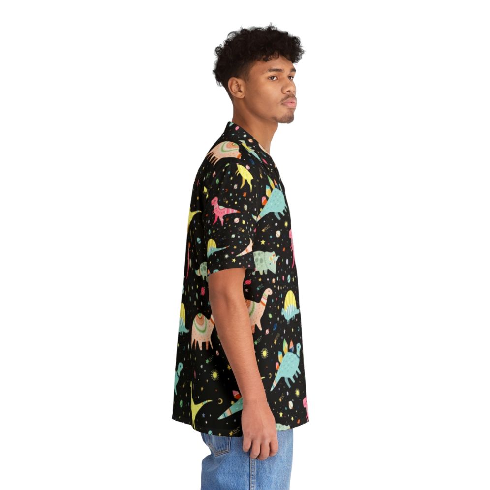 Colorful dinosaur pattern hawaiian shirt for children - People Pight