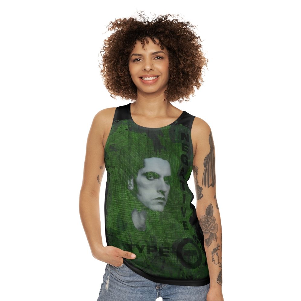 Type O Negative Peter Steele Gothic Rock Metal Band Tank Top - women