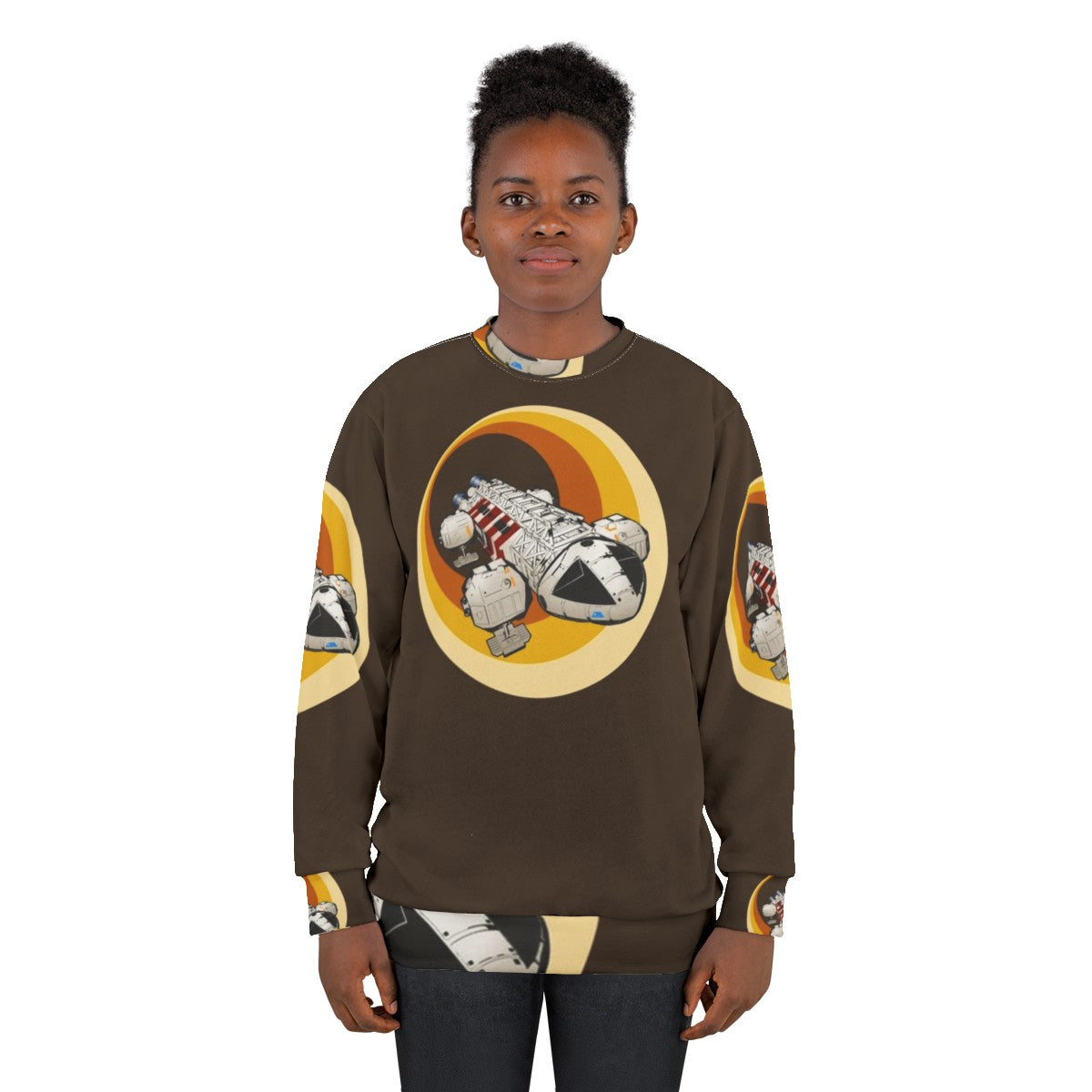 Retro Space 1999 Eagle Boost Sweatshirt - women