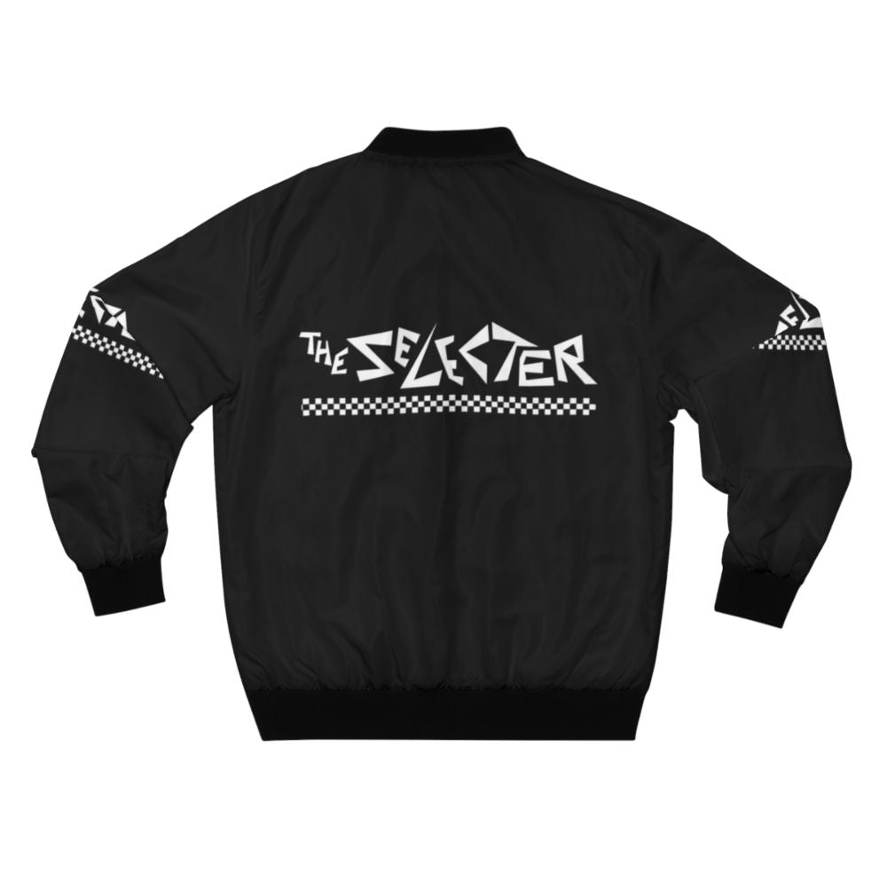 Two Tone The Selecter Logo Tee Bomber Jacket - Back