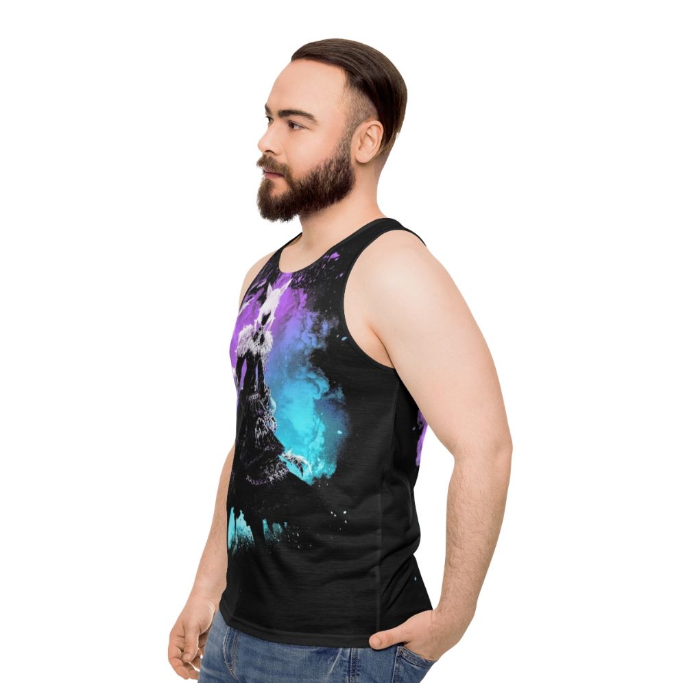 Soul of the Sorceress Fantasy Gaming Unisex Tank Top - men side