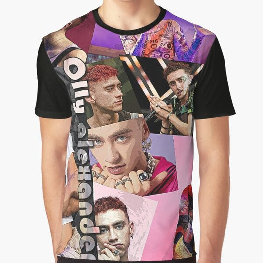 Olly Alexander collage graphic t-shirt