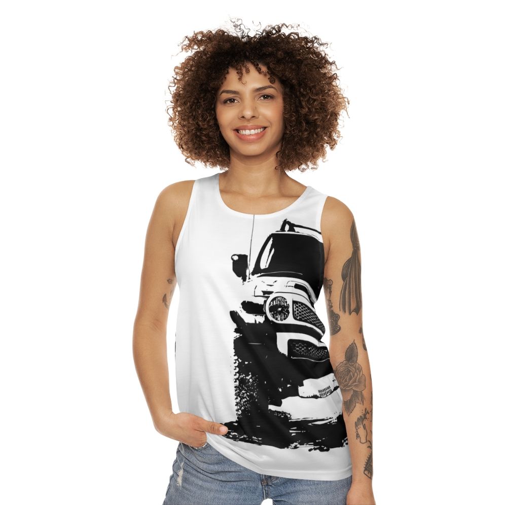 "No Road No Problem Unisex Adventure Tank Top" - women