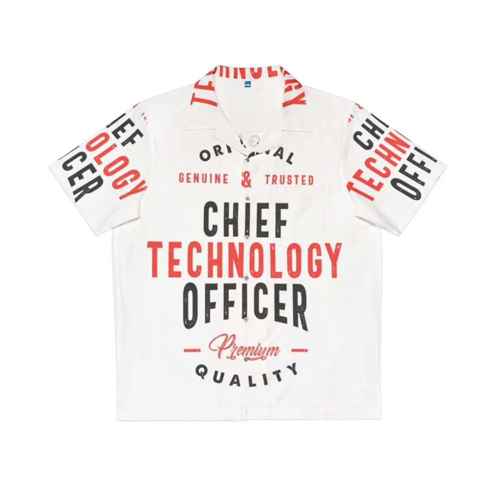 Chief Technology Officer in Hawaiian Shirt