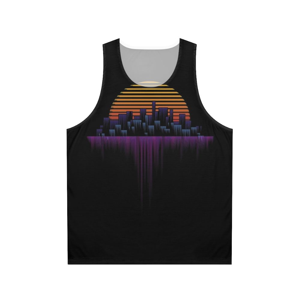 Retrowave Soundwave Unisex Tank Top