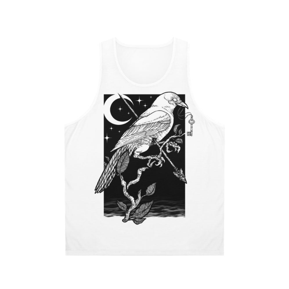 Night Crow Unisex Tank Top