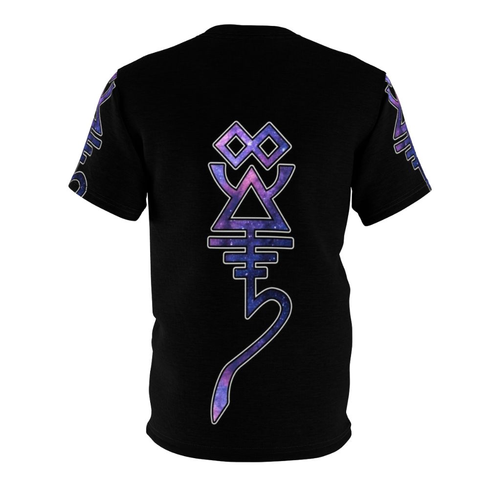 Eldar Craftworld Rune Inspired All-Over-Print T-shirt - Back