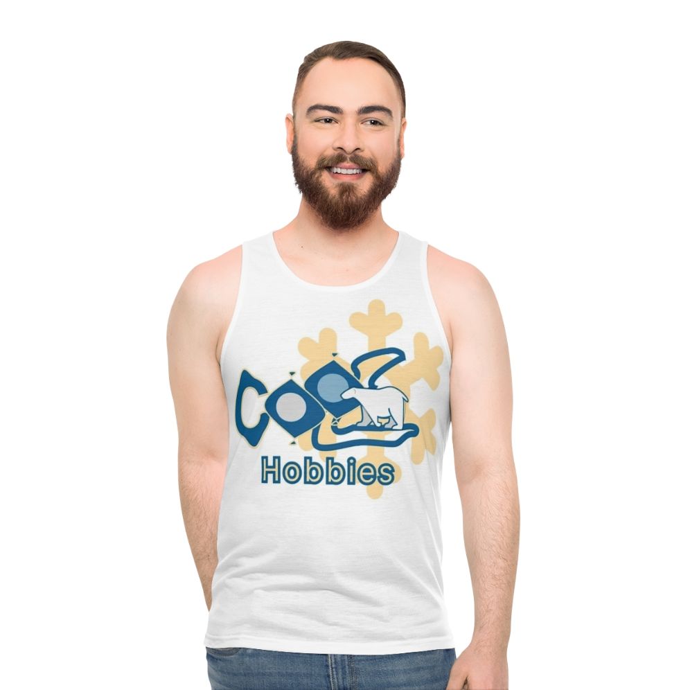 Unisex tank top for hobby enthusiasts - men