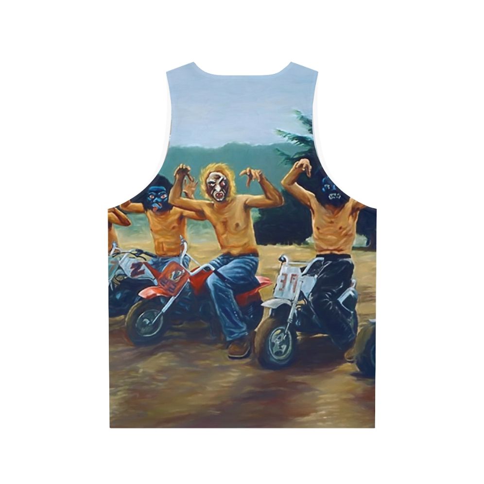 Painting From The Royal Tenenbaums Unisex Tank Top - Back