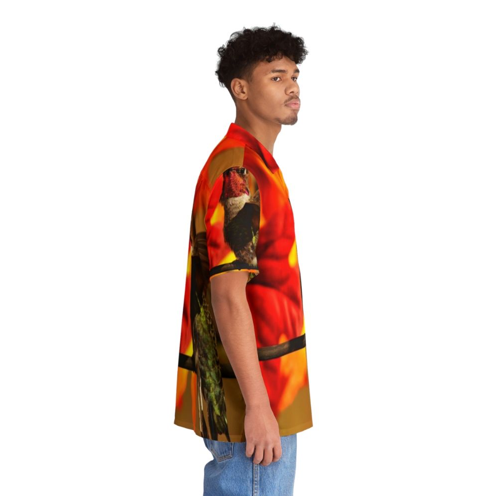 Autumn Hummingbird Hawaiian Shirt - People Pight