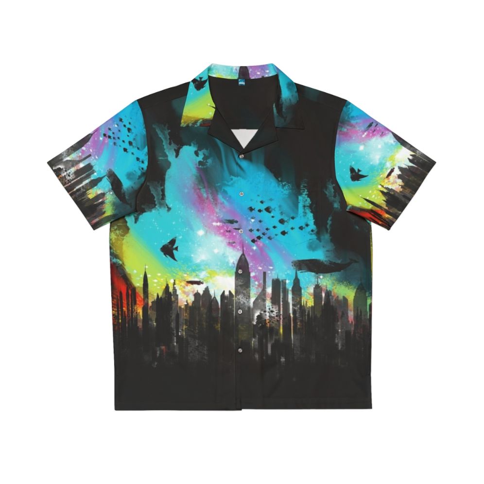 Bioshock-inspired "Sunset on Rapture City" Hawaiian Shirt