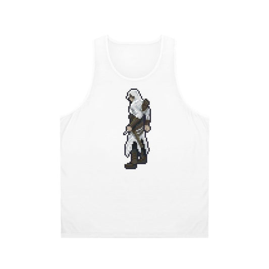 Assassin's Creed Altair Pixel Art Retro Unisex Tank Top