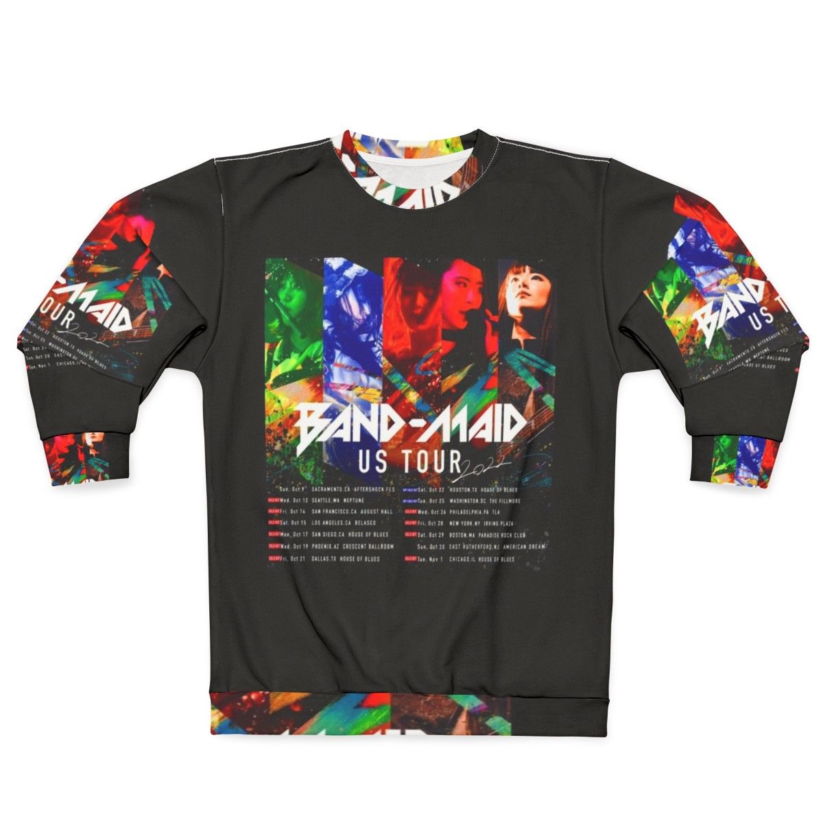 Band Maid Sweatshirt - Kawaii Metal Japanese Band Merchandise