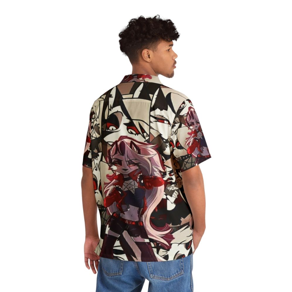 Helluva Boss Loona Anime Hawaiian Shirt - People Back