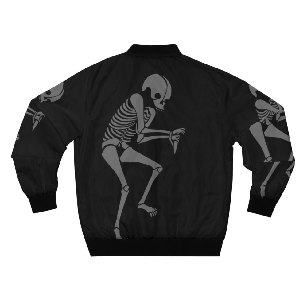 Grim Reaper Survival Tactics Bomber Jacket - Back