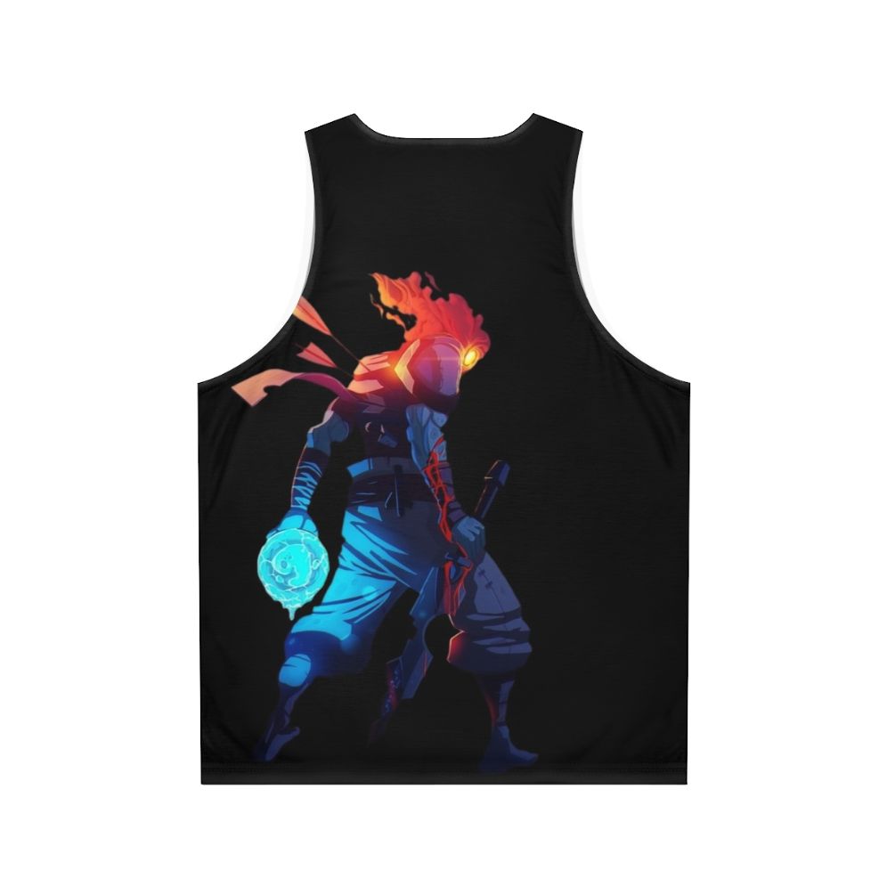 Dead Cells character design unisex tank top - Back