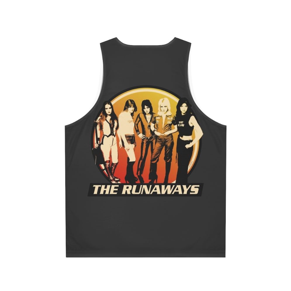 The Runaways 70s Rock Band Unisex Tank Top - Back