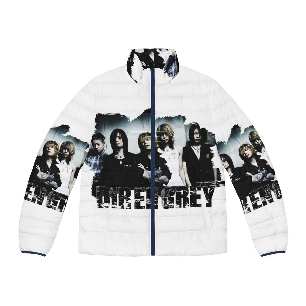 Dir En Grey Puffer Jacket - Japanese Metal Band Merchandise