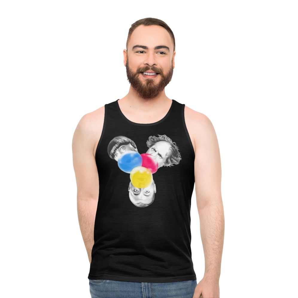 Three Stooges Unisex Graphic Tank Top - men