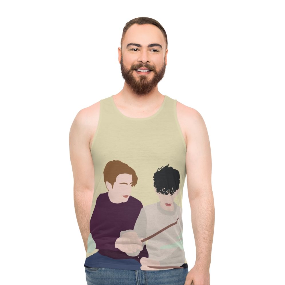 Heartstopper Nick and Charlie Unisex Tank Top - men