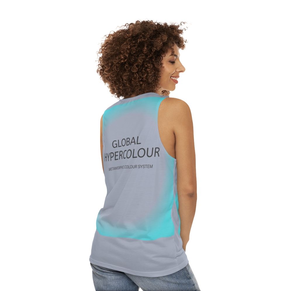 Global Hypercolor Unisex Tank Top - women back