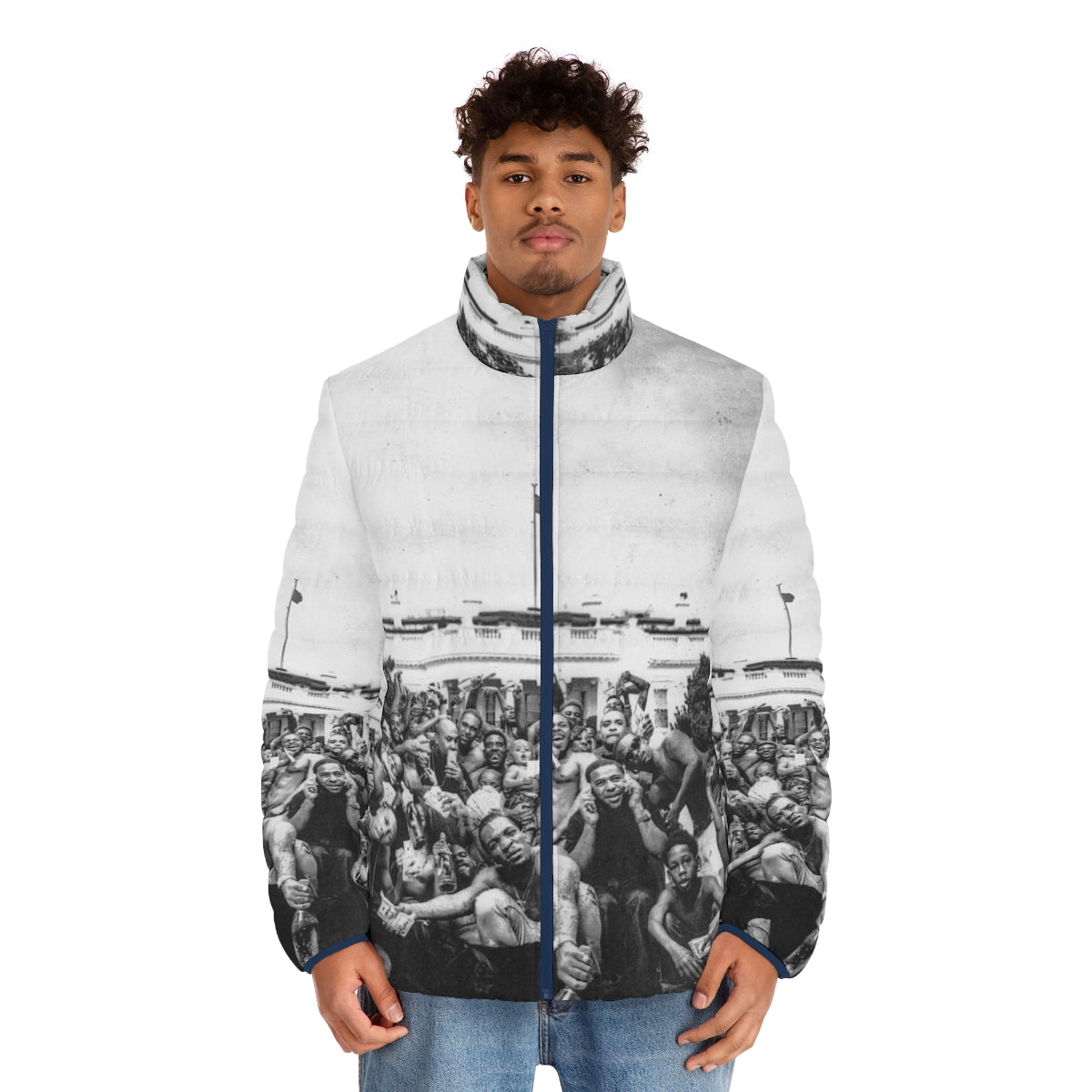 Kendrick Lamar "To Pimp A Butterfly" Puffer Jacket - men front