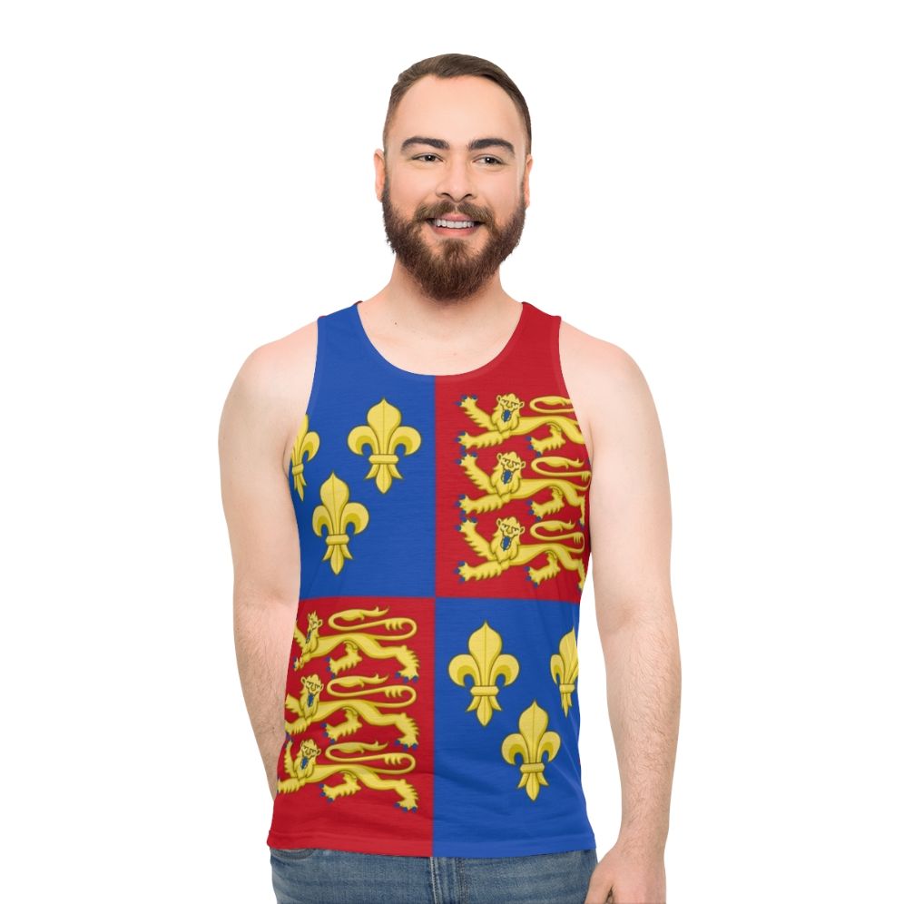 King Henry V Royal Heraldry Tank Top - men