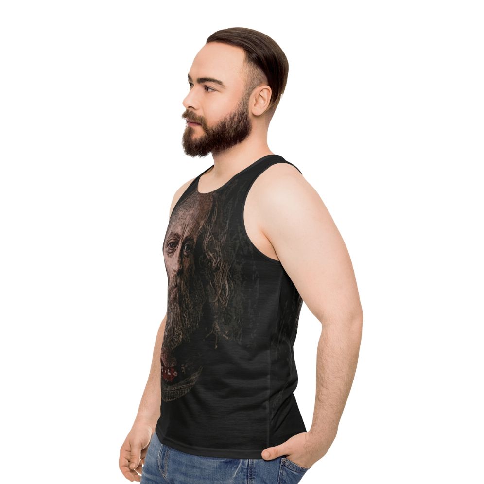 Z Nation Doc Portrait Unisex Tank Top - men side