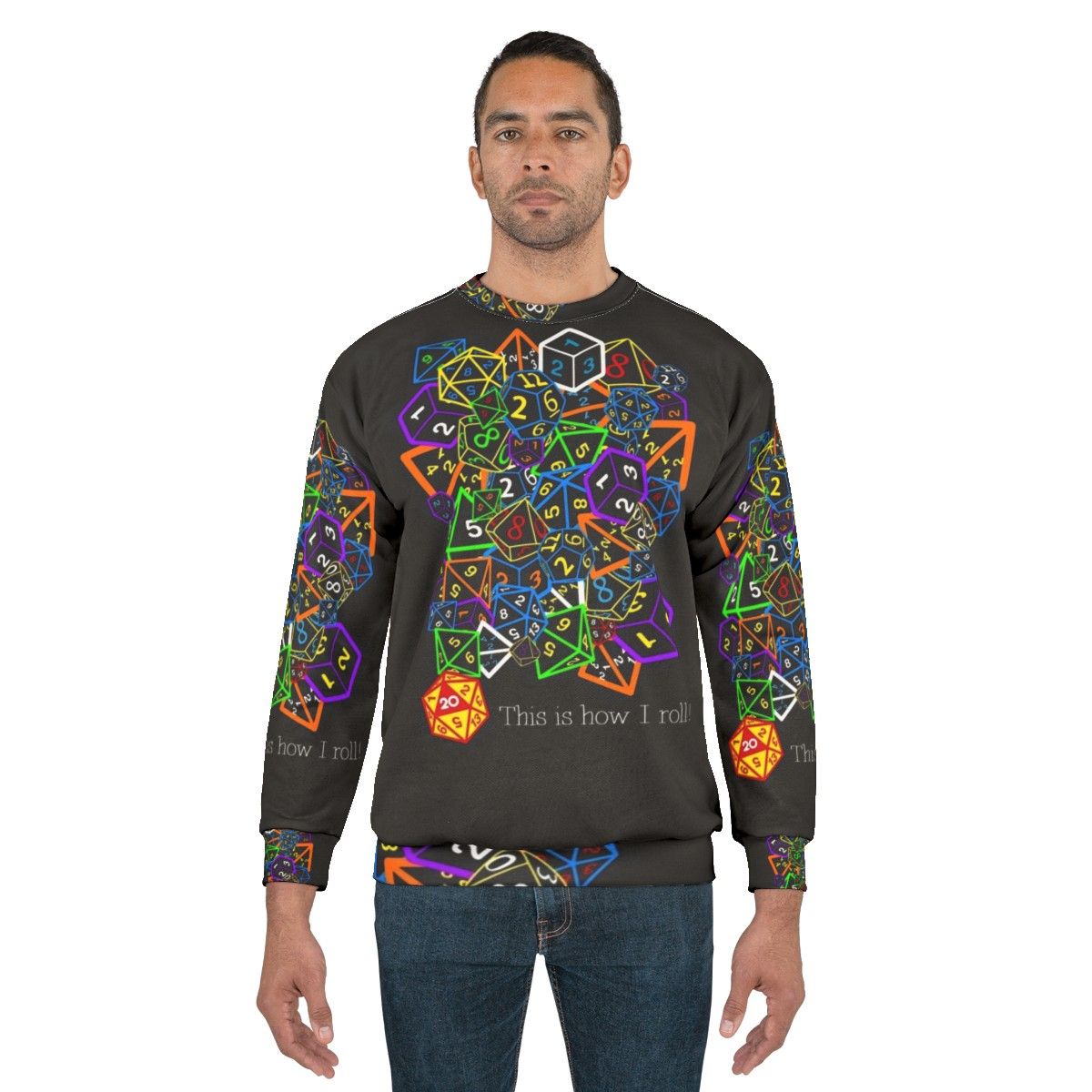 Dungeons & Dragons "This Is How I Roll" Sweatshirt - men