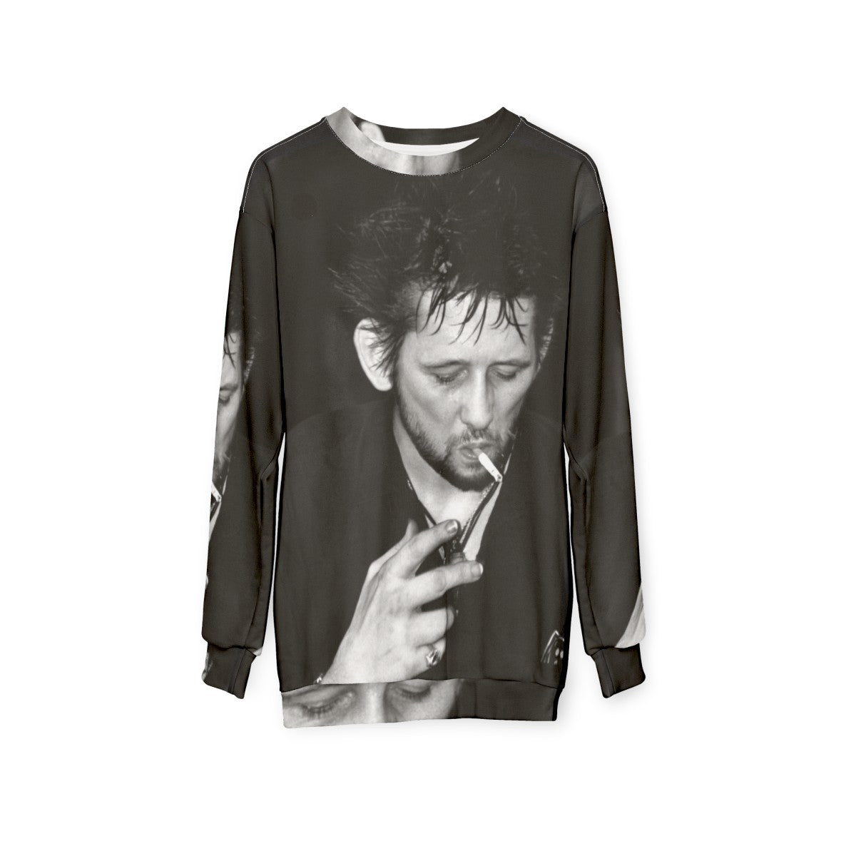 Shane Macgowan Smoking Punk Rock Sweatshirt - hanging