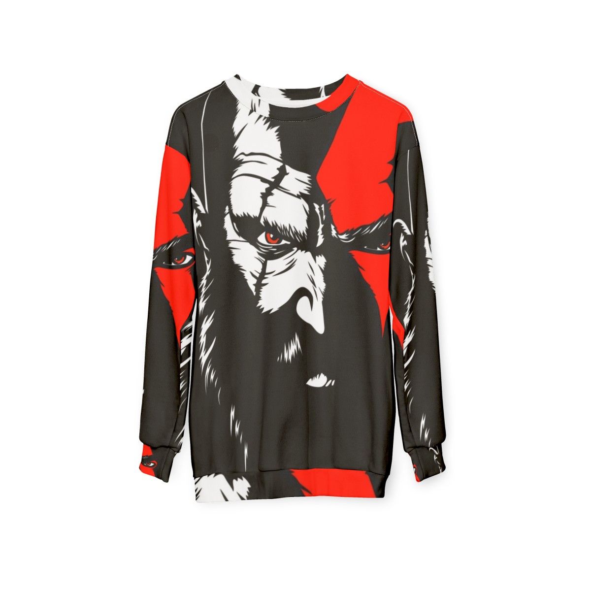 Kratos God of War Sweatshirt - hanging