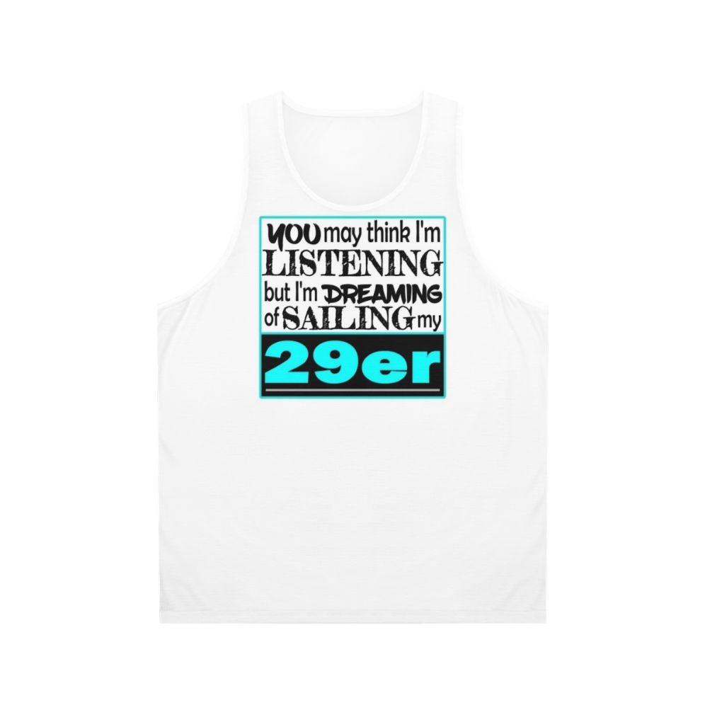 29er sailing unisex tank top