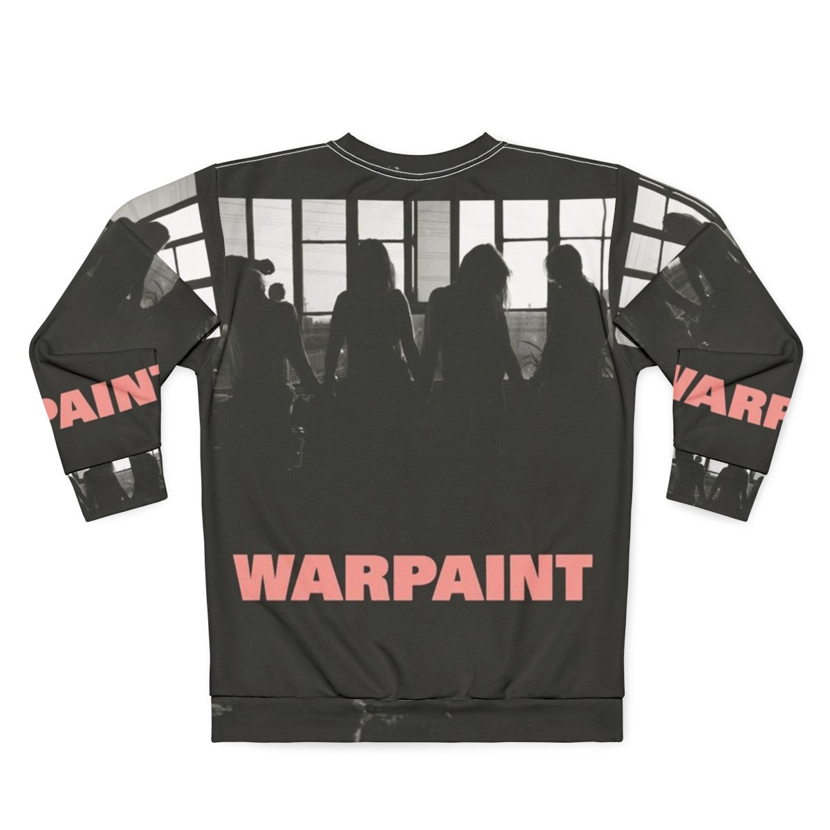 Warpaint Indie Band "Heads Up" Sweatshirt - Back