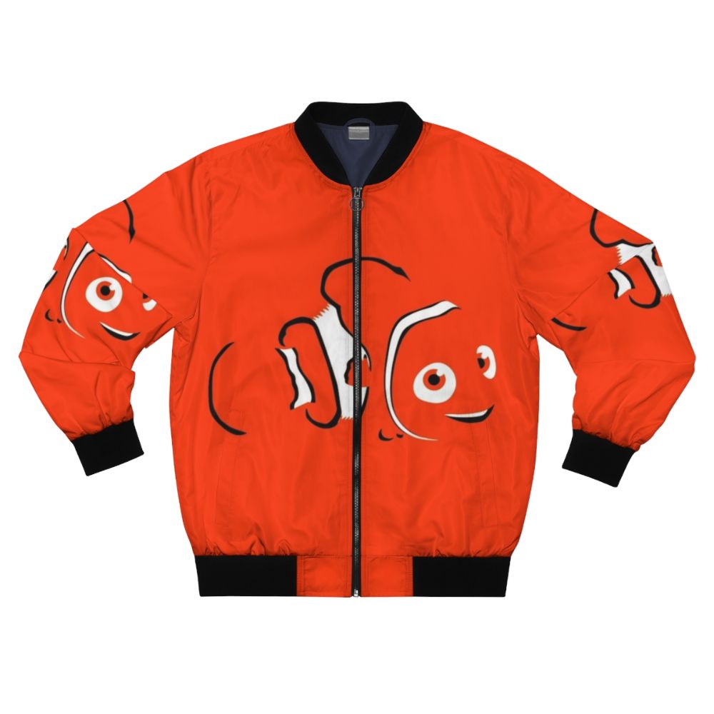 Dory Inspired Marti Bomber Jacket with Finding Nemo Characters