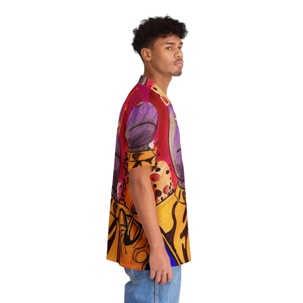 Randy Feltface Hawaiian Shirt with Inevitable Infinity Gauntlet Design - People Pight