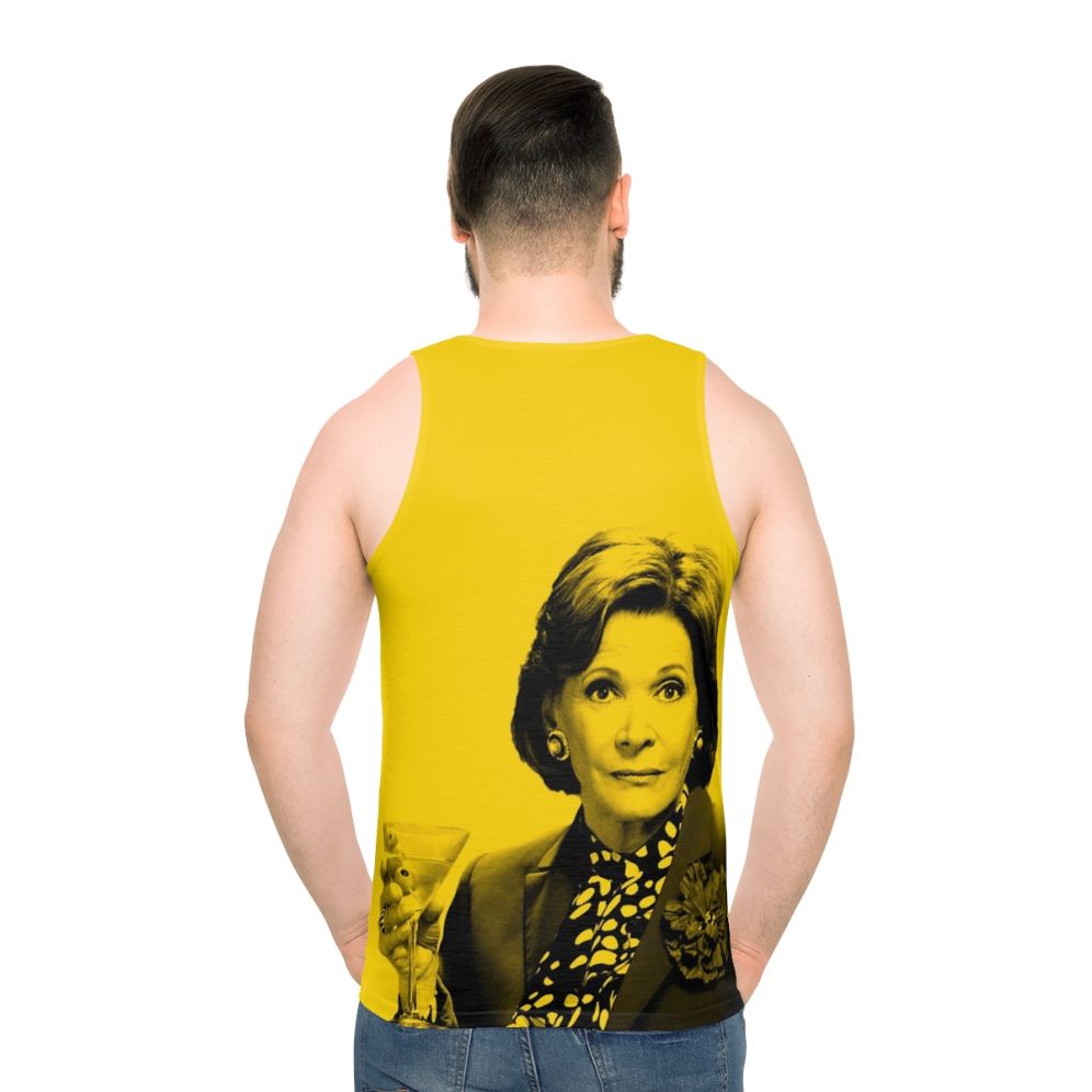 Lucille Bluth Arrested Development Unisex Tank Top - men back