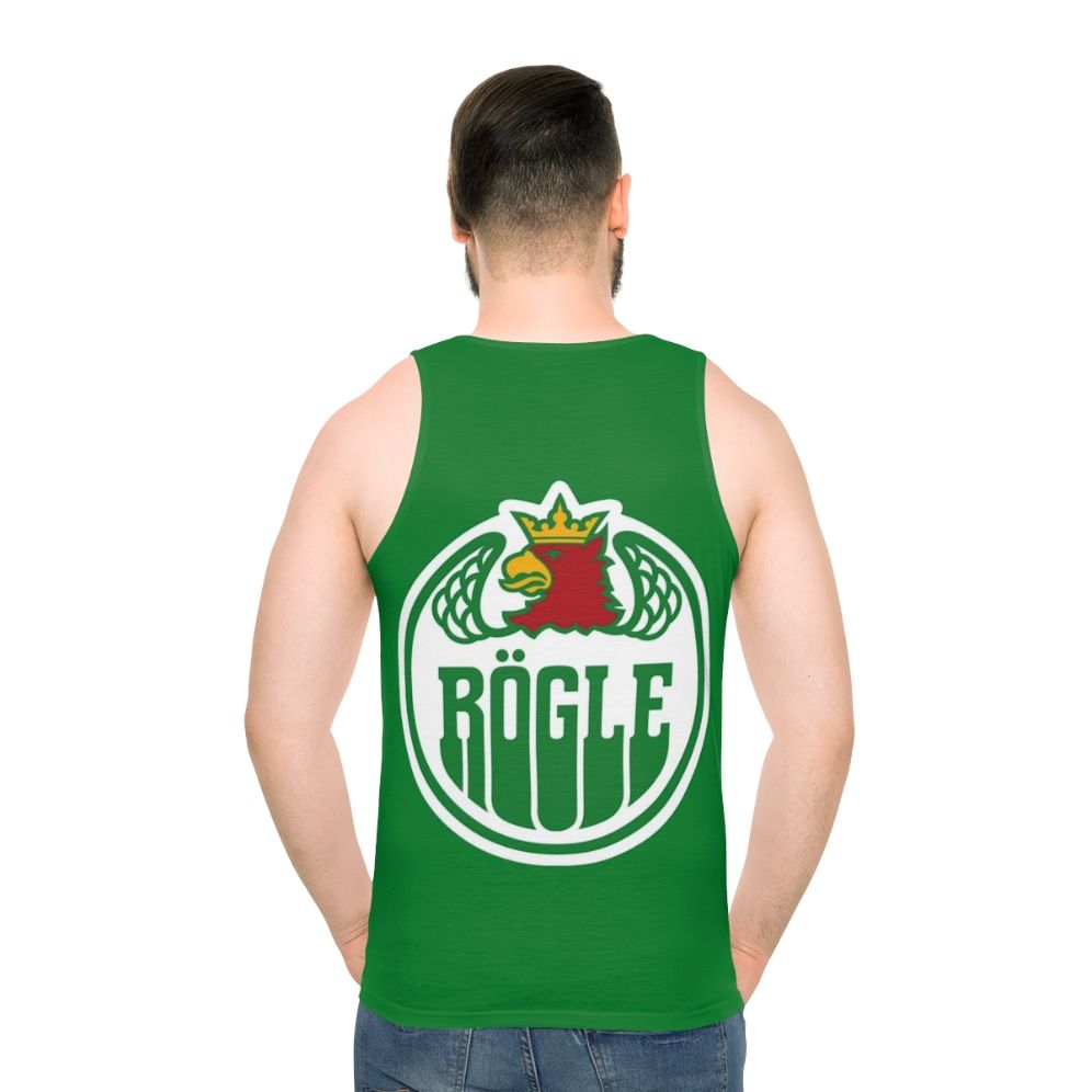 Rögle BK unisex ice hockey team tank top - men back