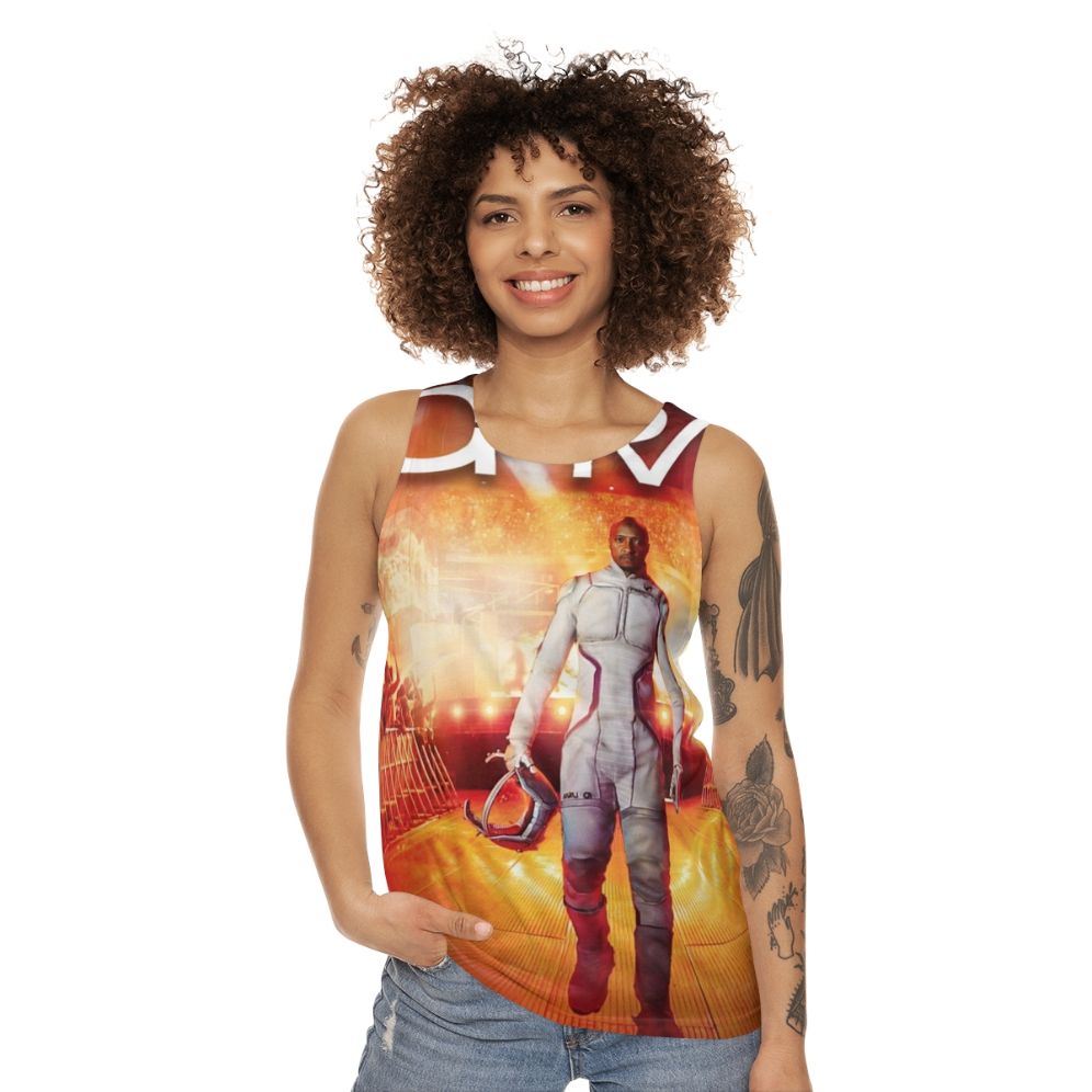 Star Hunter Soprano Singer Unisex Music Album Tank Top - women