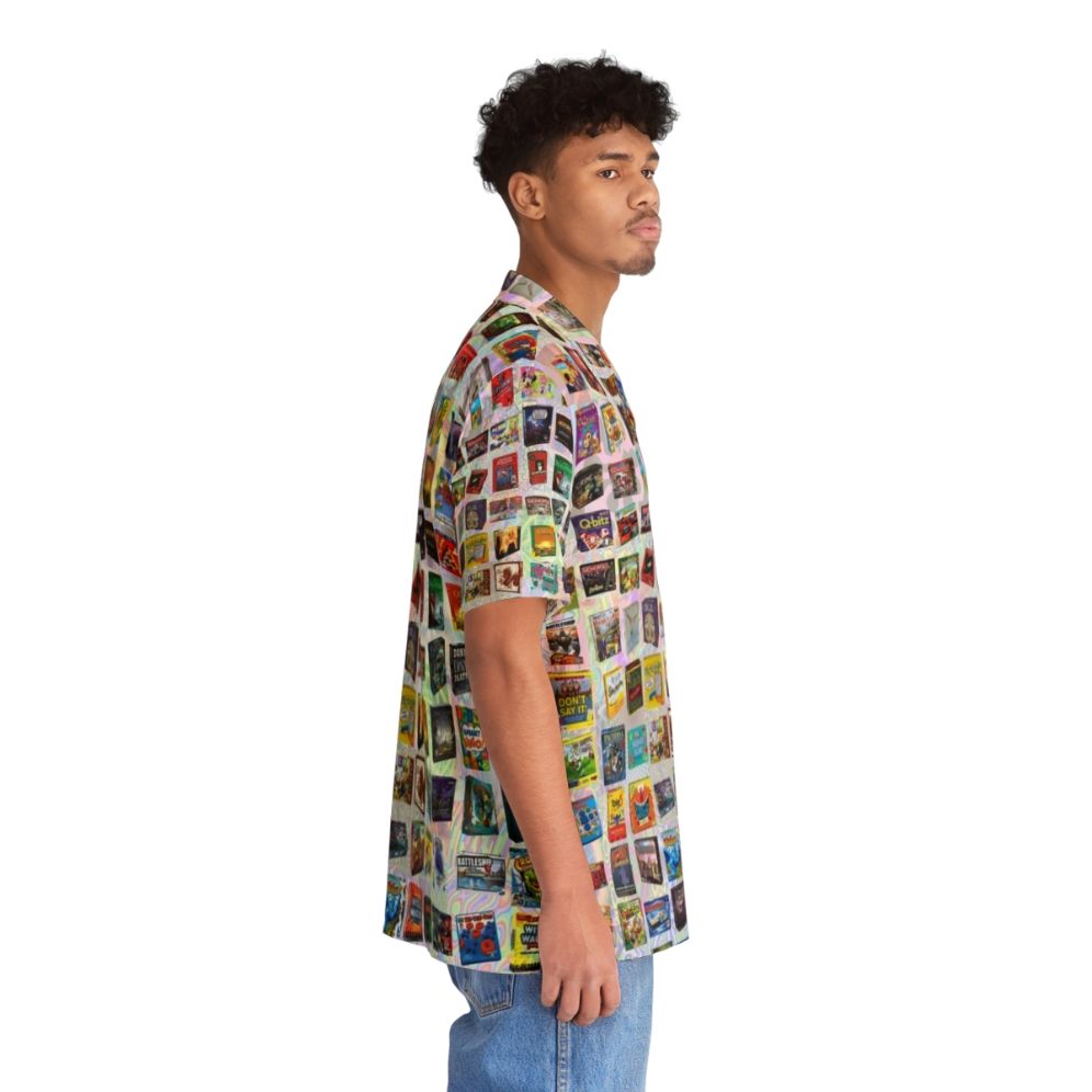 Board games Hawaiian shirt featuring a colorful tropical design - People Pight